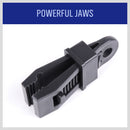 24Pc Camping Awning Tarp Clips Tent Clamps Set Snap Hanger Tighten Survival Tool-7