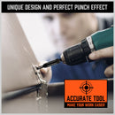 14Pc Self-Centering Hinge Tapper Core Drill Bit Set Center Drill 1/4" Hex Shank-8