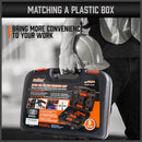 5Pc Oil Filter Wrench Set Swivel Grip Steel Belt Spanner Universal Filter Remove-9