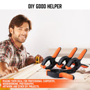 HORUSDY 8Pc Spring Clamp Set Quick Grip Plastic Non-Slip Nylon Clips Woodworking-8