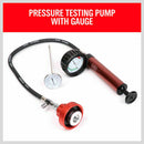 Universal Cooling System Radiator Pressure Tester Gasket Test Kit Leak Detector-5