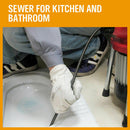 Electric Drain Cleaner Sewage Machine 400RPM Sewer Plumbing Snake Pipe 10M Colis-9