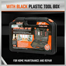 246Pc Combination Drill Bits Set Wood Hole Saw Metal Cement Screwdriver Drilling-11