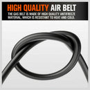 High Pressure Air Pump Bicycle Bike Alloy Floor Air Gauge Ball Balloon Nozzles-9