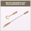 3.3m ⏀ 4mm Fibreglass Electricians Push Pull Rods Cable Cavity Contractors Duct-7