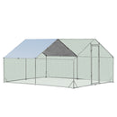 VaKa 3x4x1.95m Metal Walk-in Chicken Coop Rabbit Hutch Cage Hen House Chook Au-1