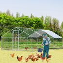 VaKa 3x6x1.95m Metal Walk-in Chicken Coop Rabbit Hutch Cage Hen House Chook Au-10