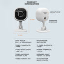 1080P HD WIFI Security Smart IP Camera Wireless Home CCTV System Indoor Monitor-4