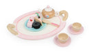 Kids Wooden Kitchen Tea Set Pretend Play-2