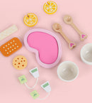 Kids Wooden Kitchen Tea Set Pretend Play-5