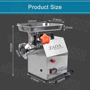 1.63HP Commercial Meat Mincer- Electric Grinder & Sausage Maker Filler 1200W-3
