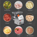 1.63HP Commercial Meat Mincer- Electric Grinder & Sausage Maker Filler 1200W-13