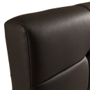 Double PU Leather Deluxe Bed Frame Black-5