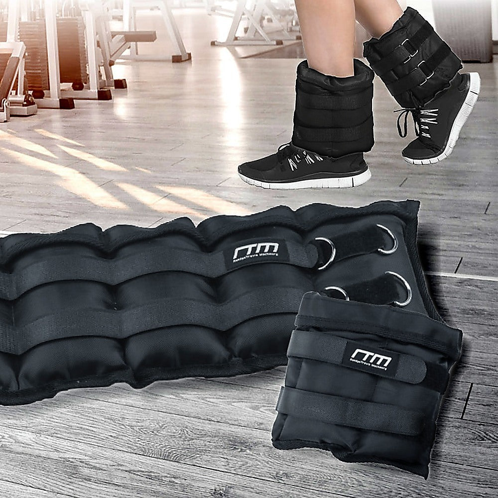 10kg Adjustable Ankle/Wrist Weight Straps - 0
