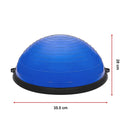 Gym Balance Core Ball with Resistance Strap-8