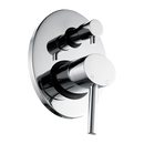 Chrome Bathroom Shower Wall Mixer Diverter w/ WaterMark-5