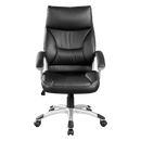 PU Leather Executive Office Chair – Ergonomic Swivel Computer Desk Chair in Black-4