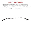 Randy & Travis Rubber-Coated Lat Pull-Down Bar Attachment-7