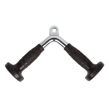 Randy & Travis Rubber-Coated Tricep Pushdown Bar Attachment - 0