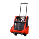 Dog Pet Safety Transport Carrier Backpack Trolley-4