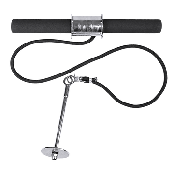 Forearm Wrist Grip Strength Roller Exercise Bar Home Gym Training - 0