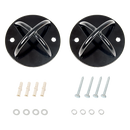 Pair of Wall Cross Anchor Mounts-4