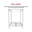 4 Four Poster Queen Bed Frame-4