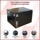 3 IN 1 Foam Plyo Games Plyometric Jump Box-3