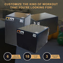 3 IN 1 Foam Plyo Games Plyometric Jump Box-6