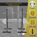 Pair of Adjustable Squat Rack Sturdy Steel Barbell Bench Press Stands GYM/HOME-5
