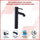 Tall Basin Mixer Tap Faucet -Kitchen Laundry Bathroom Sink-3