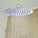 200mm Shower Head Round 304SS Polished Chrome Finish-2