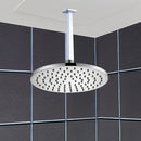 Shower Head Arm Wall Connector Square Bathroom Rainforest ShowerHead-2