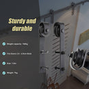 1.8m Sliding Barn Door Hardware Heavy Duty Sturdy Kit-9