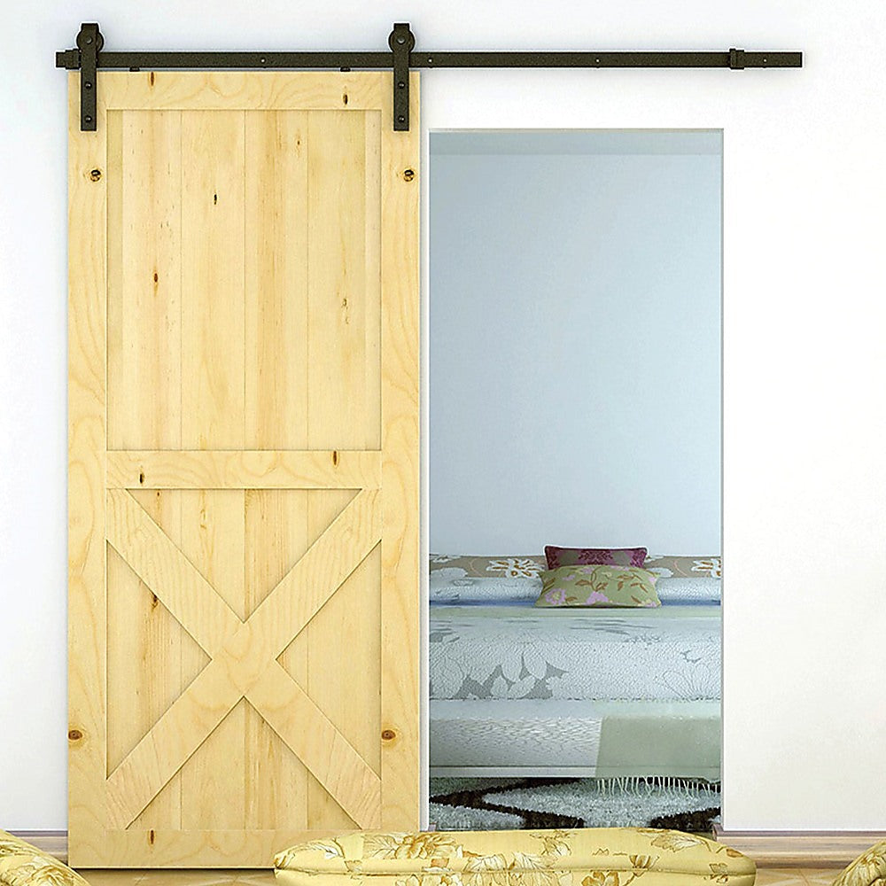 1.8m Sliding Barn Door Hardware - 0