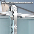 Sliding Barn Door Hardware Stainless Steel-7