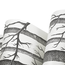 Wallpaper White Birch Tree Non-woven Wall Paper Roll-4