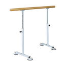 Wooden Portable Ballet Bar Stretch Barre Dance Bar 1.5M Freestanding Ballet Bar-1