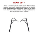 60" Bed Lift Hydraulic Mechanisms Kits For Space Saving Bed or Sofa Bed-9