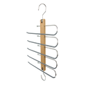 Pants Clothes Coat Hanger Non-slip Magic Space Saver Closet Organizer Rack-4