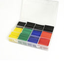 630pc Set Mixed Heat Shring Solder Seal Butt Wire Connectors Tubing Sleeving-1