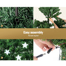 Jingle Jollys 2.4m Christmas Tree Optic Fibre LED Xmas tree Multi Colour-3