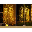2.1M Christmas Tree 600 LED Solar Jingle Jollys-6