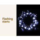 Jingle Jollys Christmas Lights 80 LED 3M Icicle Light Snow Decorations-4