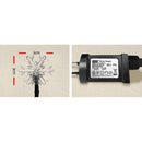 Jingle Jollys Christmas Lights 100 LED 10M String Light Snow Decorations-6