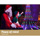 200 LED 3M Christmas Lights Solar String Fairy Light Jingle Jollys-6