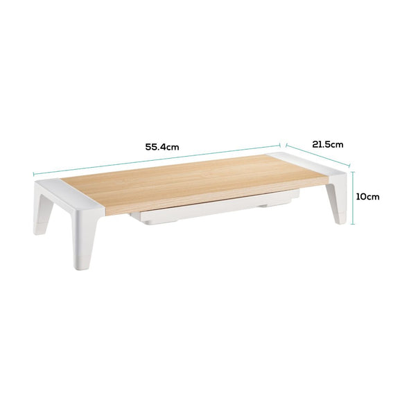 activiva Ergolife Monitor Stand Riser with Storage Drawer - RnR Galore