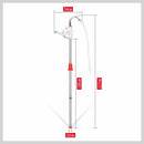 Aluminium Rotary Drum Pump Diesel Fuel Kero Oil Petrol 44 Gallon Drum Hand Pump - RnR Galore
