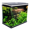 Aquarium Curved Glass RGB LED Fish Tank Set Filter Pump 52L - RnR Galore