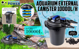 Aquarium Garden UV Light Pond Filter Set 10000L/H - RnR Galore